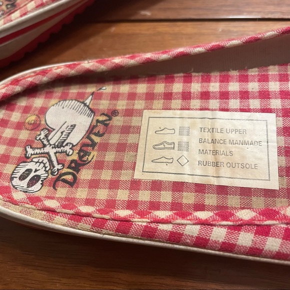 Skull Gingham Shoe - Picture 3 of 4